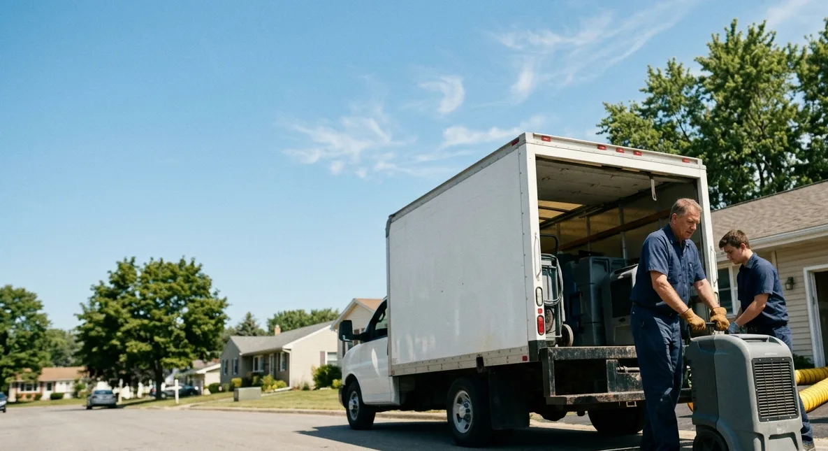 Water Damage Cleanup in Langsville, OH near me
